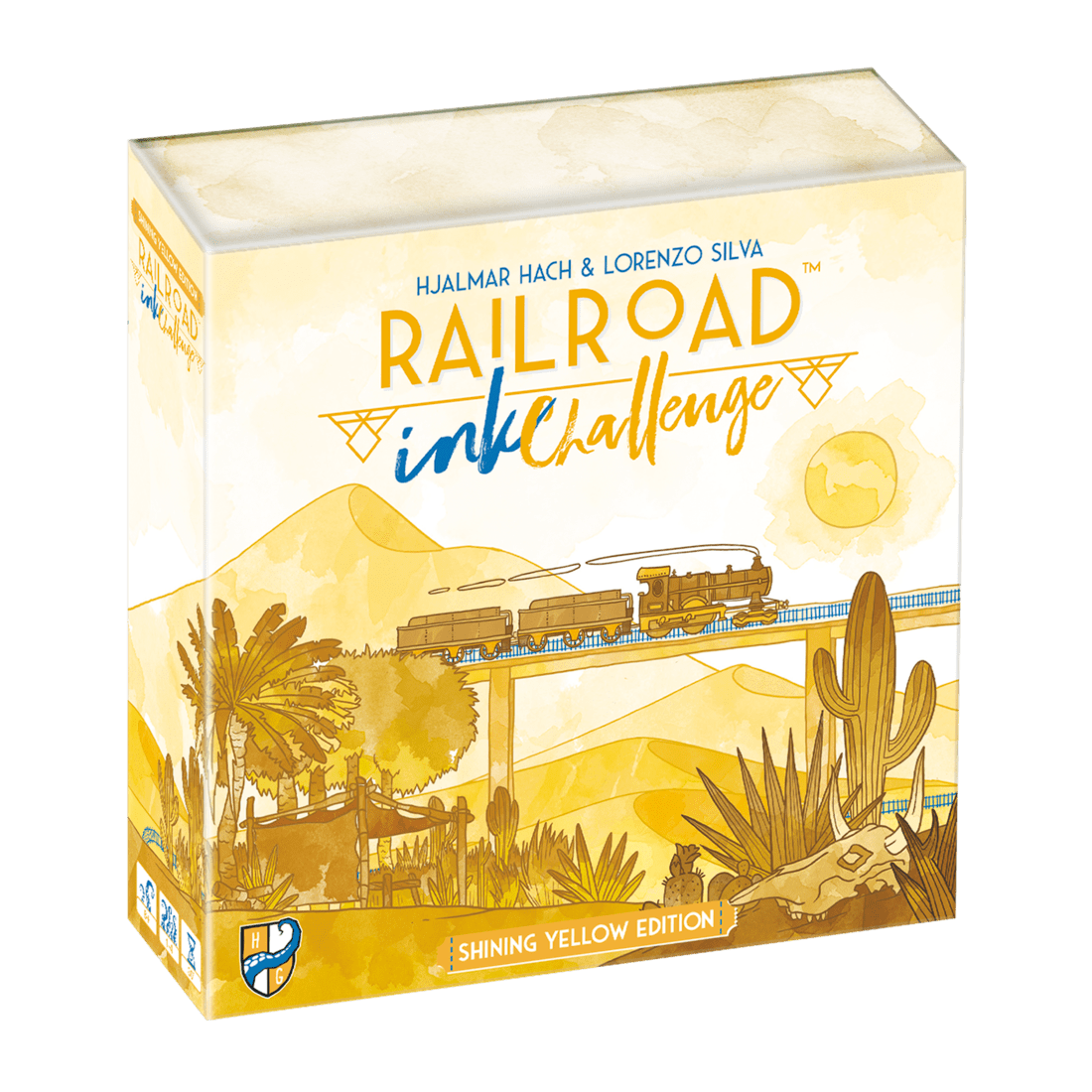 Railroad Ink Challenge: Shining Yellow Edition